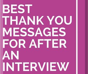 30 Finest Thank You Messages for After an Interview